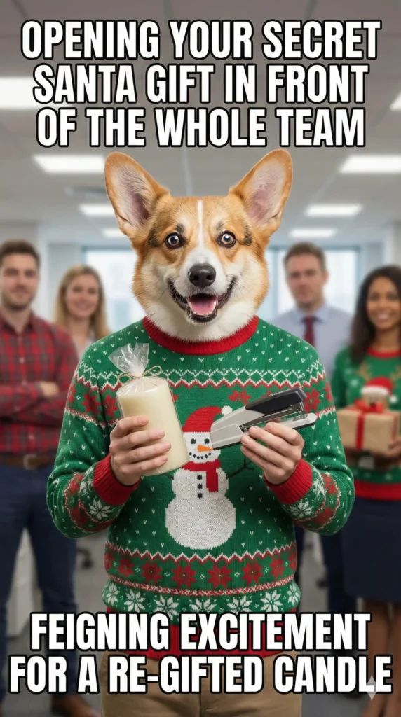 Tag your coworkers and spread holiday cheer with these funny and relatable work memes.