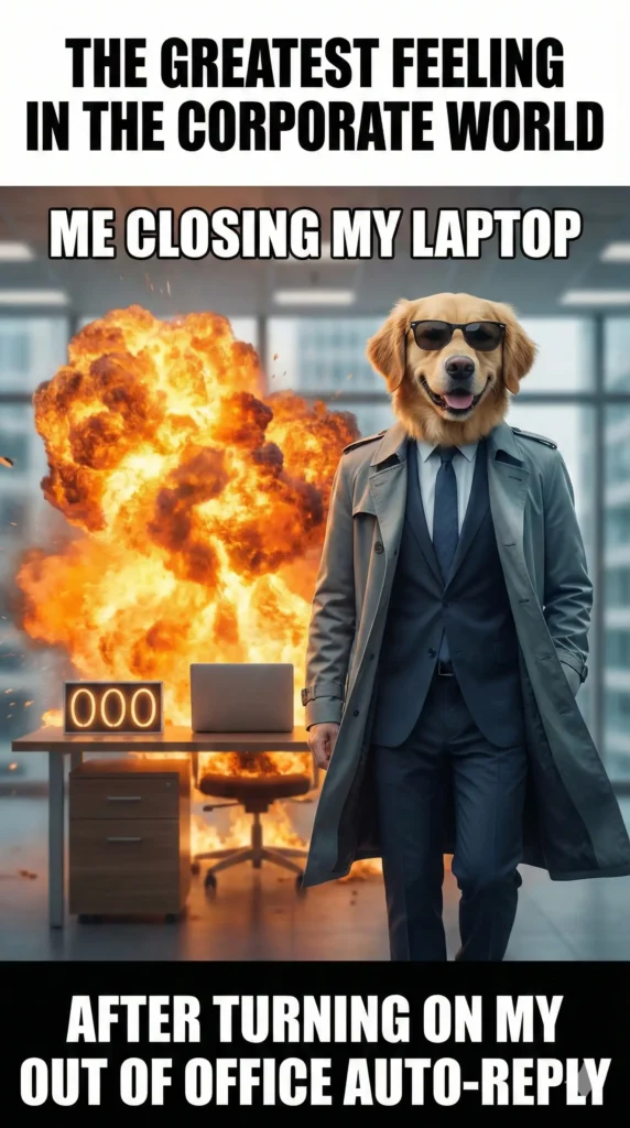 When productivity drops but holiday spirit rises—these Christmas work memes tell the truth.