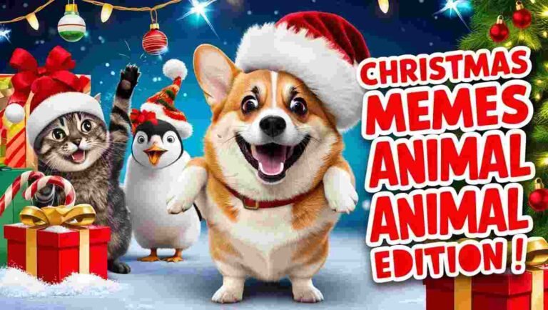20 Best Christmas Memes Featuring Animals -