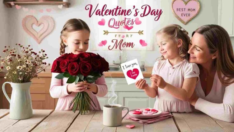 50 Valentine’s Day Quotes for Mom to Celebrate Her Unconditional Love 🌺🤝 -