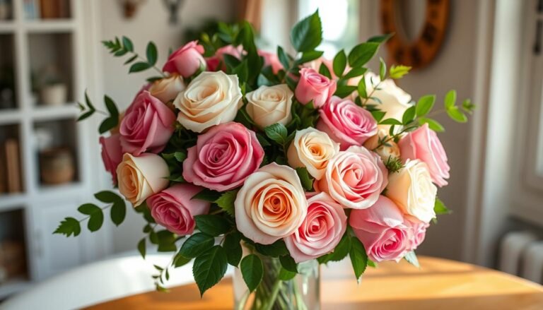 how to arrange a diy rose bouquet at home