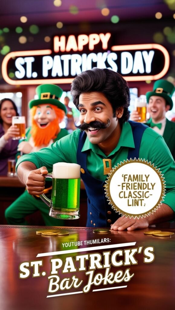 The Internet Can’t Stop Laughing at These 40 St. Patrick’s Day Bar Funny Jokes – Don’t Miss Out! 1 The Internet Can’t Stop Laughing at These 40 St. Patrick’s Day Bar Funny Jokes – Don’t Miss Out! -