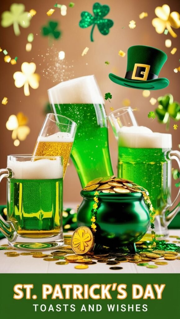 Raise a Glass with These 40 St. Patrick’s Day Toasts & Wishes! 1 Raise a Glass with These 40 St. Patrick’s Day Toasts & Wishes! -