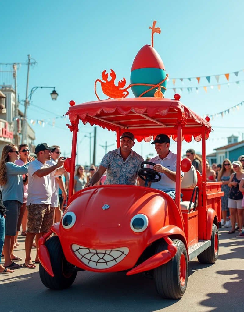 8 Award-Winning Golf Cart Parade Designs That Left Judges Stunned This Memorial Day 1 8 Award-Winning Golf Cart Parade Designs That Left Judges Stunned This Memorial Day -