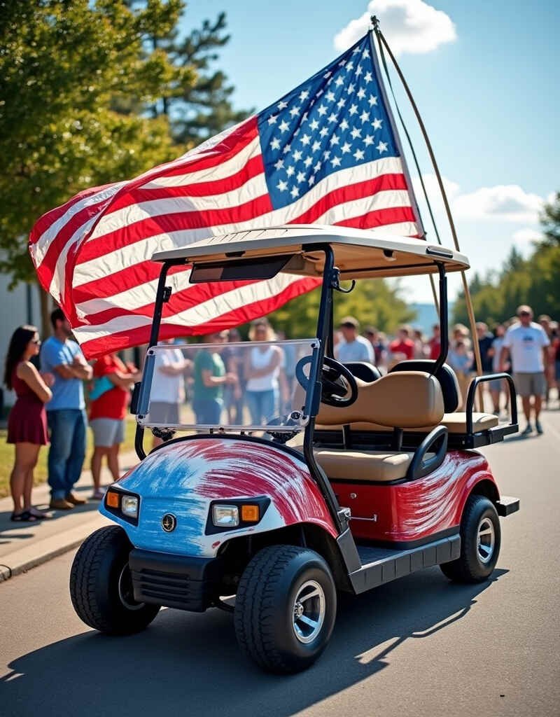 8 Award-Winning Golf Cart Parade Designs That Left Judges Stunned This Memorial Day 3 8 Award-Winning Golf Cart Parade Designs That Left Judges Stunned This Memorial Day -