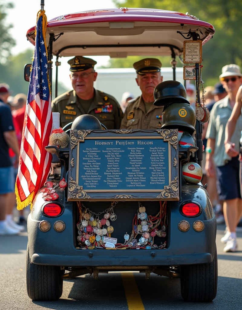 8 Award-Winning Golf Cart Parade Designs That Left Judges Stunned This Memorial Day 4 8 Award-Winning Golf Cart Parade Designs That Left Judges Stunned This Memorial Day -