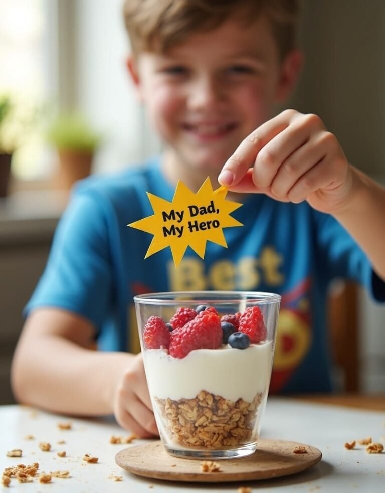 20 Personalized Father's Day Desserts with Kids' Creative Touches