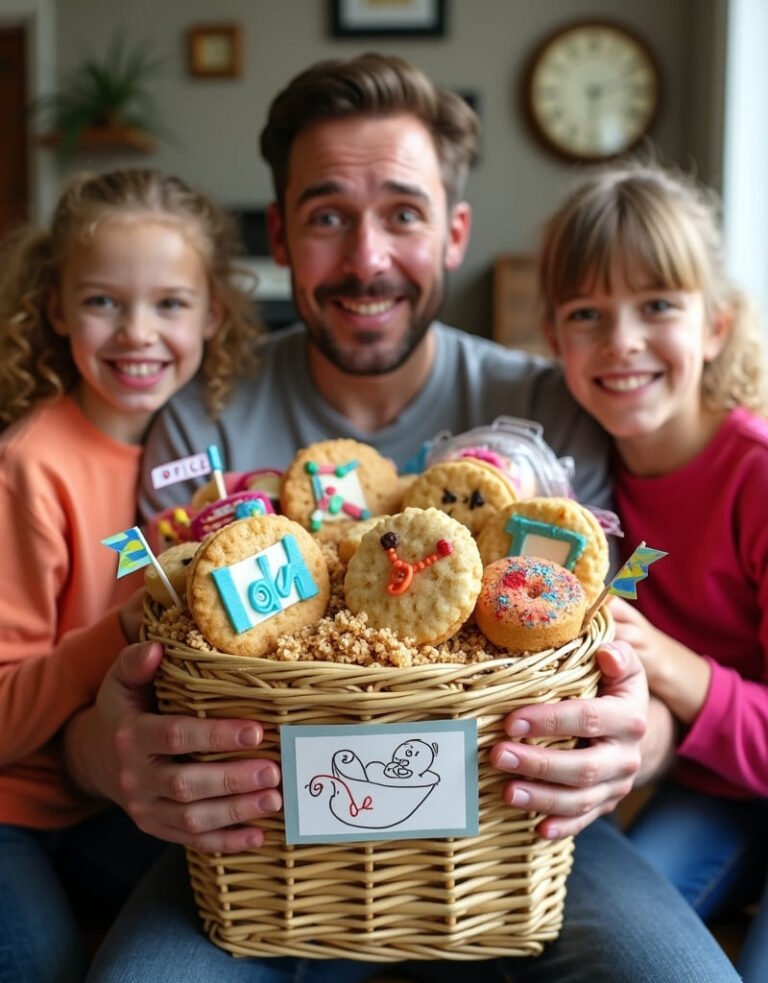 20 Personalized Father's Day Desserts with Kids' Creative Touches