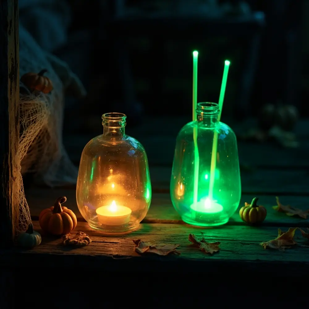 How to Make Your Own Spooky Halloween Lighting (Spirit Jugs & Mason Jars) 6 A Closer Look: Getting the Perfect Eerie Glow ✨