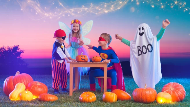 Fun non-scary Halloween party games and backyard scavenger hunts for kids