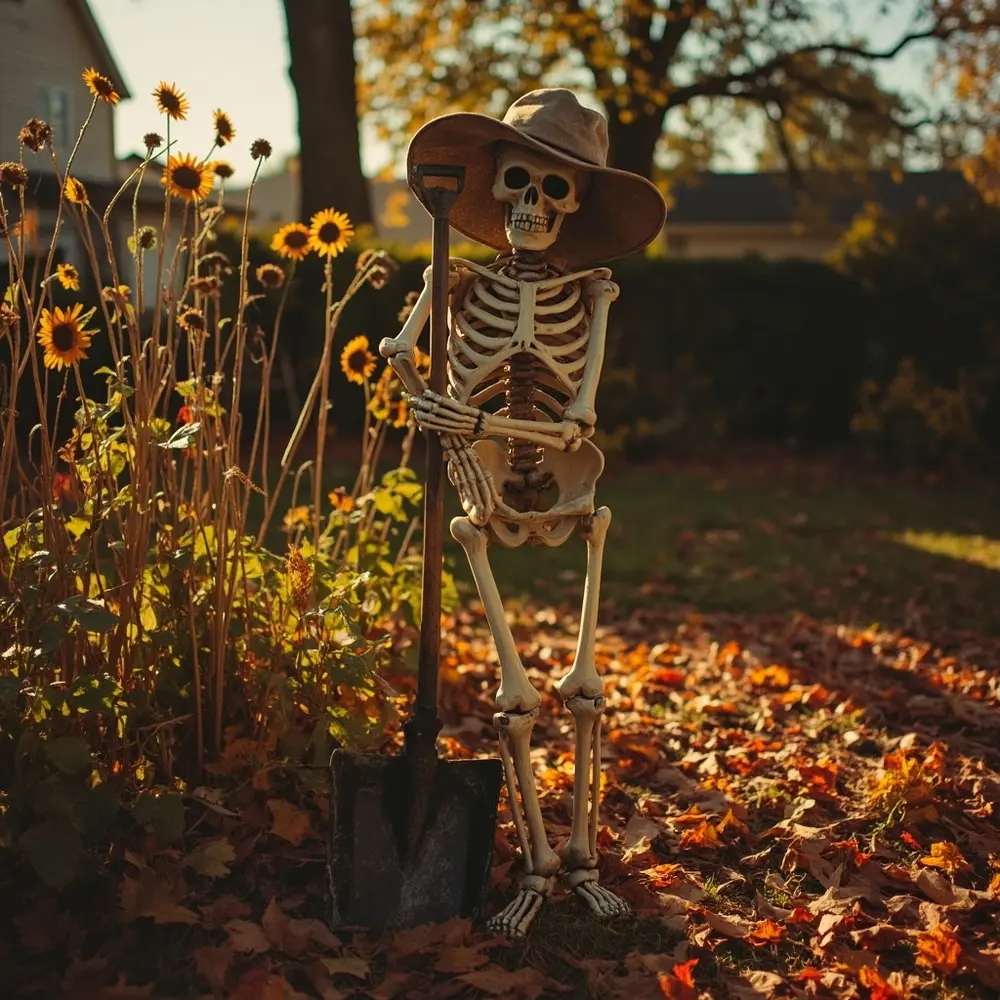 How to Pose Skeletons for Maximum Spooky (and Funny) Effect 9 Category 1: Hilariously Mundane Scenes