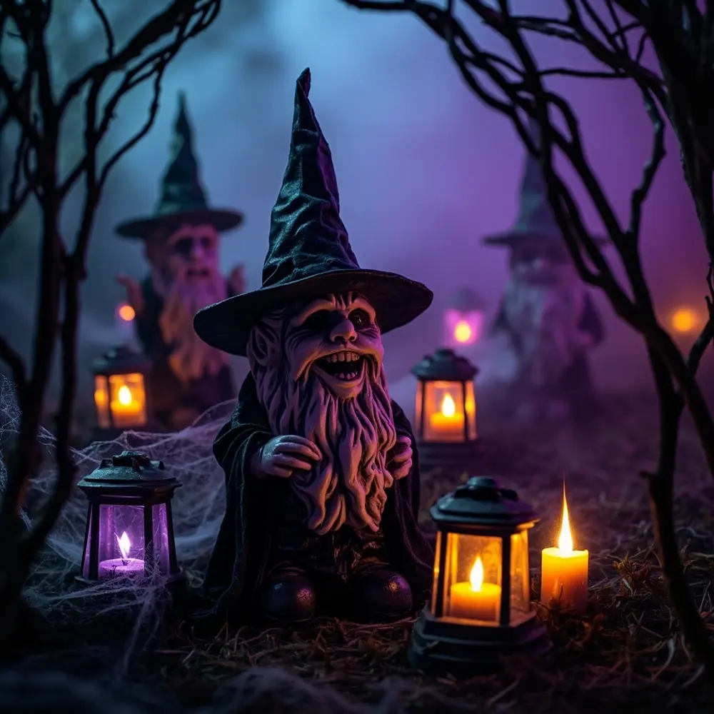 The Decorator's Arsenal: 25 Must-Have Halloween Props for 2025 6 Creepy Lawn Gnomes