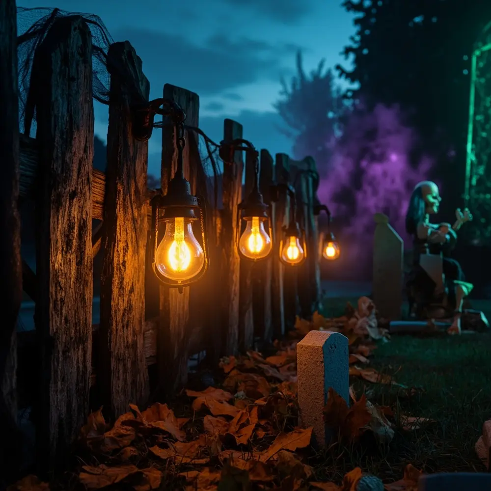 The Decorator's Arsenal: 25 Must-Have Halloween Props for 2025 14 Flame Effect Lightbulbs
