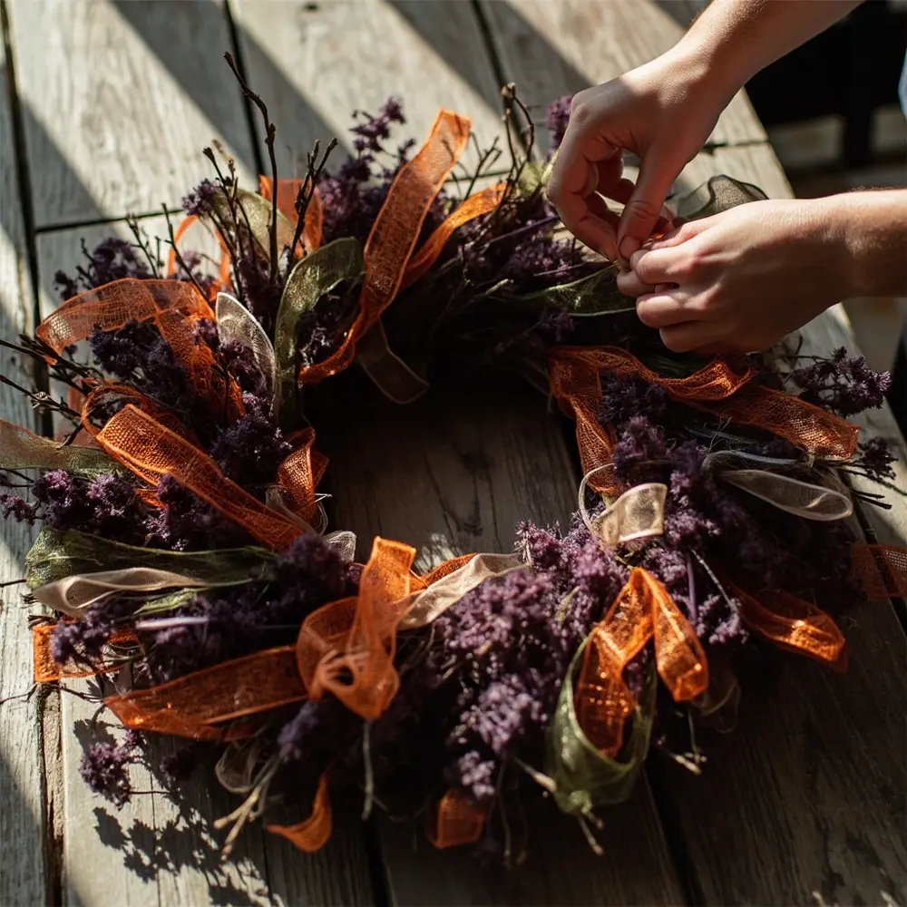 Q: My wreath arrived and it looks flat. What do I do?