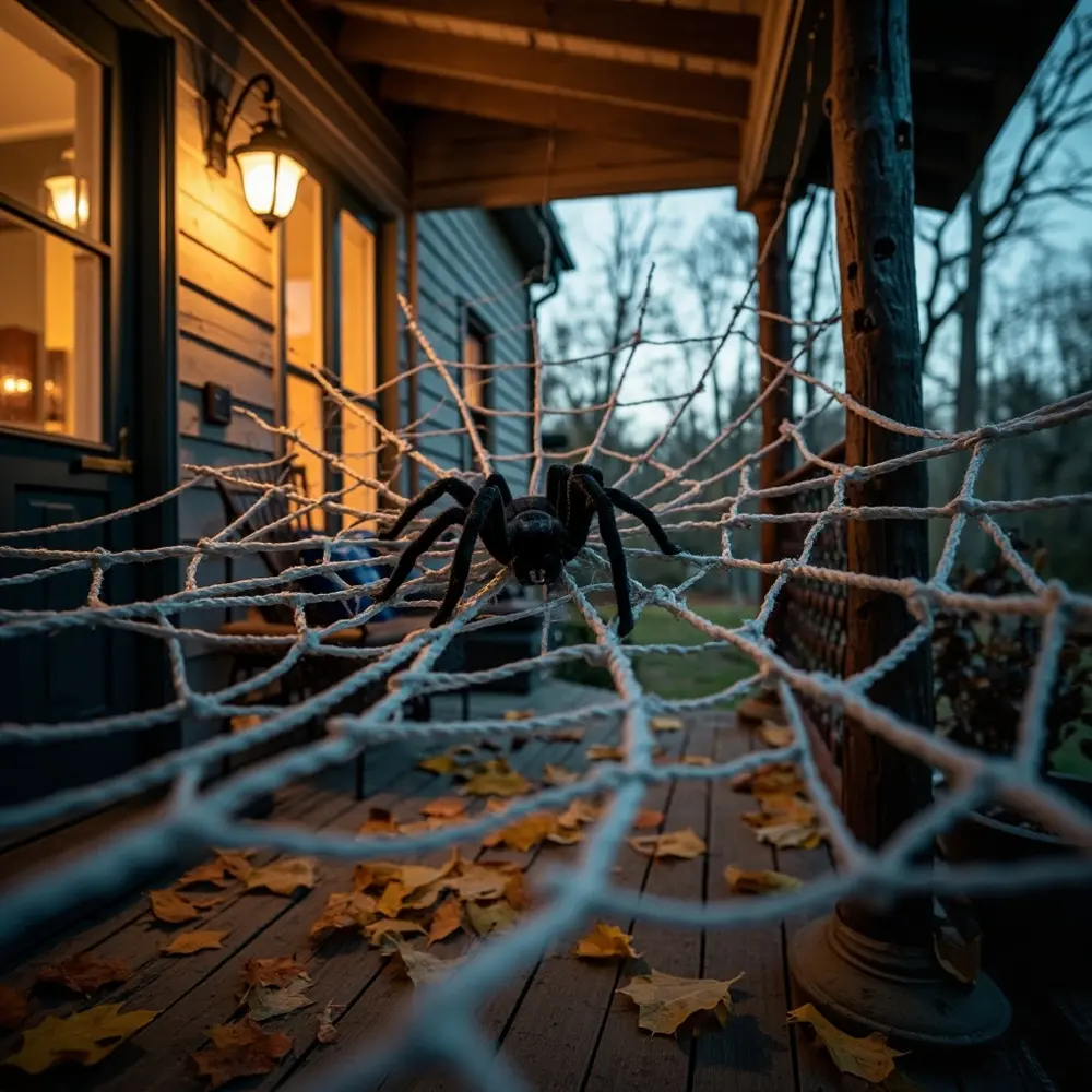 Giant spider web 2