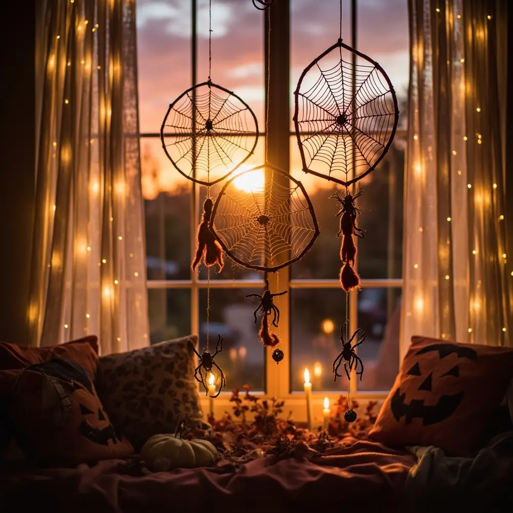 The 2025 Ultimate Guide: 60+ Fun & Creative Halloween Activities to Do at Home 1 1. Spider Web Dream Catchers πΈοΈ