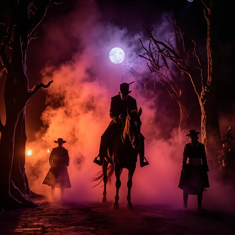 11 the stage scene hollow legend sleepy a featuring on h3 of photo image dramatic headless foggy from horseman 8216 8217