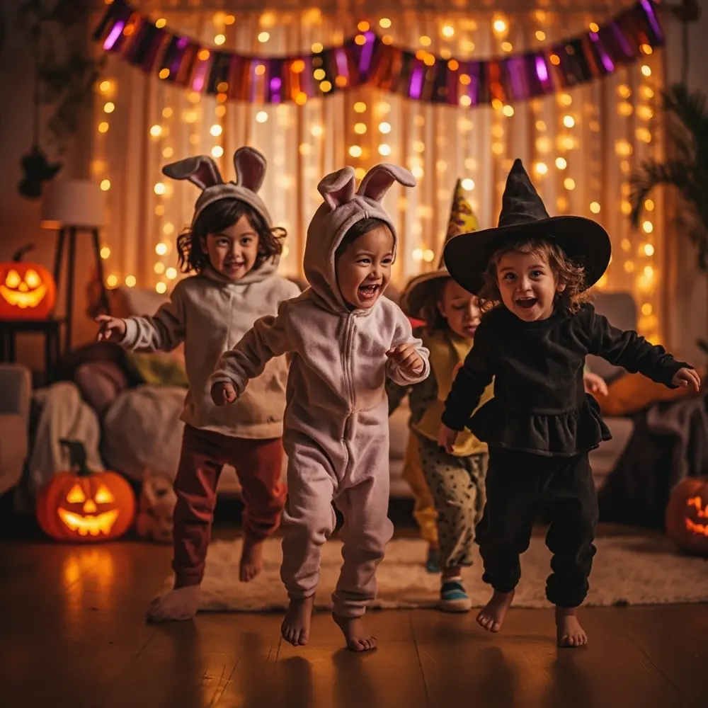 Gentle Spooks: 25 Safe and Fun Halloween Activities for Toddlers & Preschoolers 15 Decorated 15 li happy dancing halloween living costumes a freely to in with elements music room image gentle strong simple toddlers