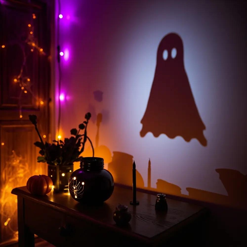 20 Mind-Blowing Halloween STEM Projects for Curious Kids (and Adults!) 19 Wall figure casting diy h3 simple darkened 19 shadow with ghostly a room onto image projector