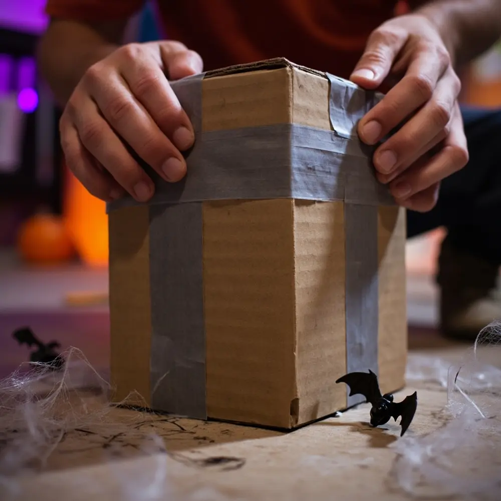 How to Build a Pumpkin Race Track and Learn About Gravity 2 Platform level together hands for the showing up sturdy create a starting close eye and track h3 to cardboard image two shot strong 2 boxes race stacking taping elevated