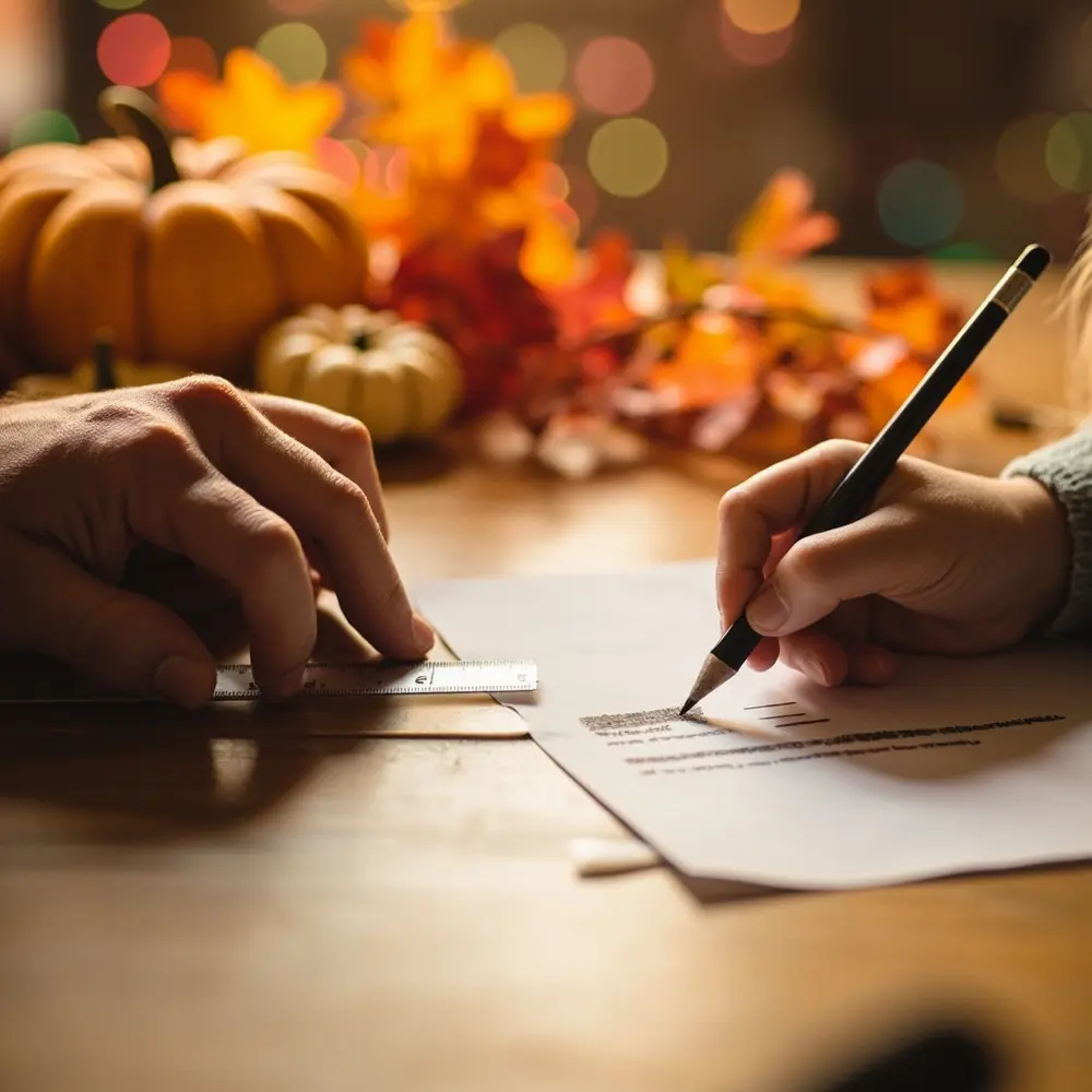 How to Explore Candy Color Chromatography with Halloween Candy 2 White pair using hands draw up strip baseline one across a close child paper and h3 to of adult straight ruler image shot strong 2 filter pencil