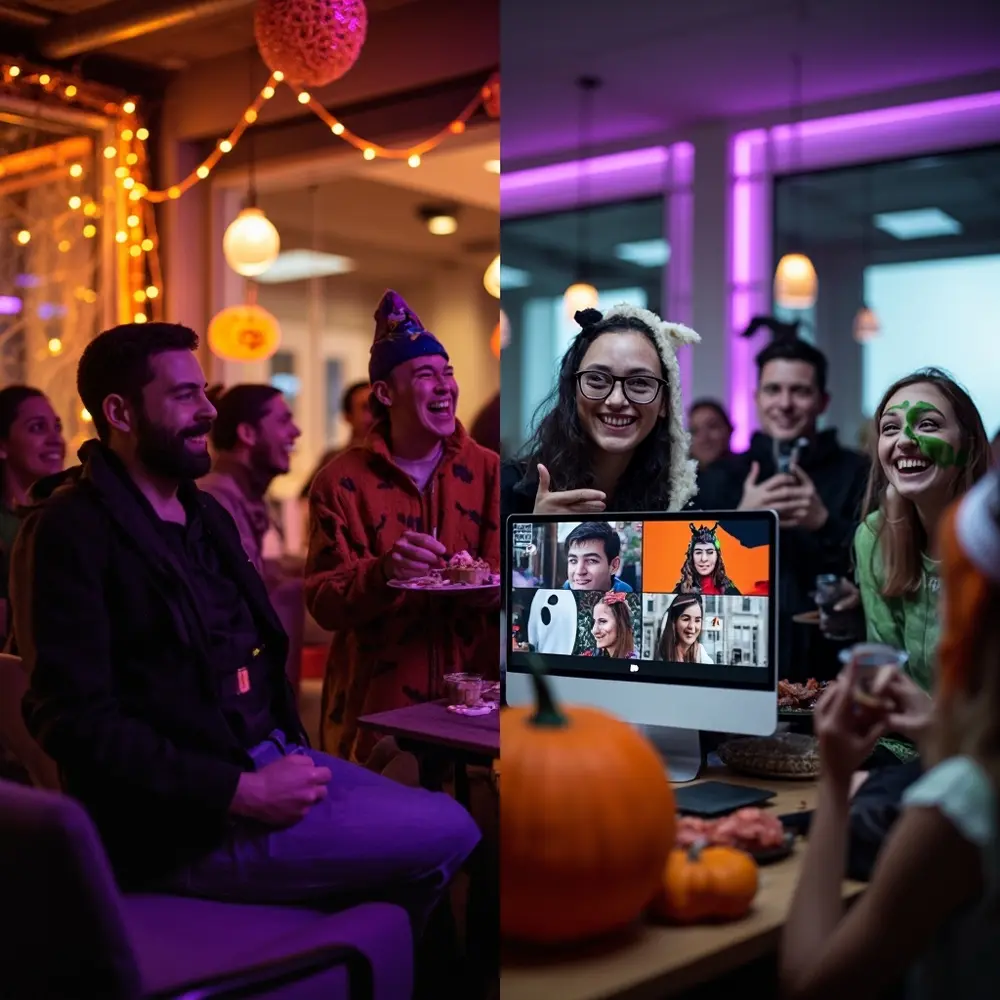 How to Plan a Spooktacular Office Halloween Party (Virtual & In-Person Ideas) 3 By step to how h2 your party guide office halloween plan