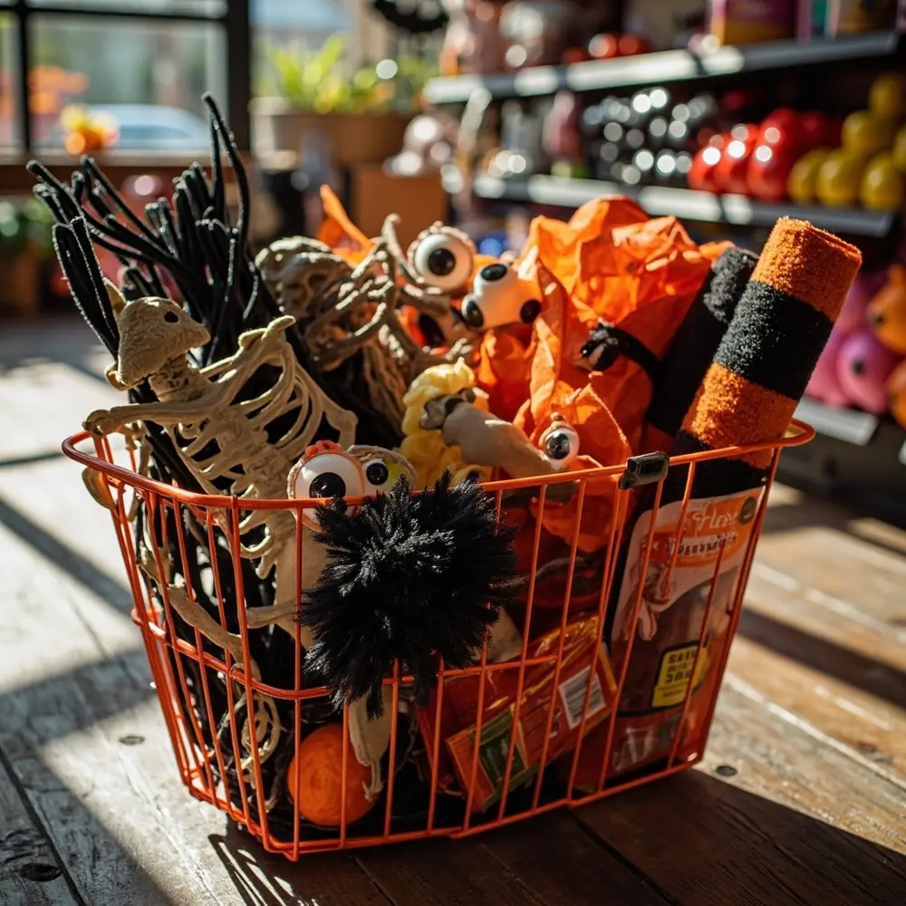 The $10 Dollar Store Craft Challenge: Who Can Make the Best Decoration? 4 Step 2: The Thrill of the Dollar Store Haul