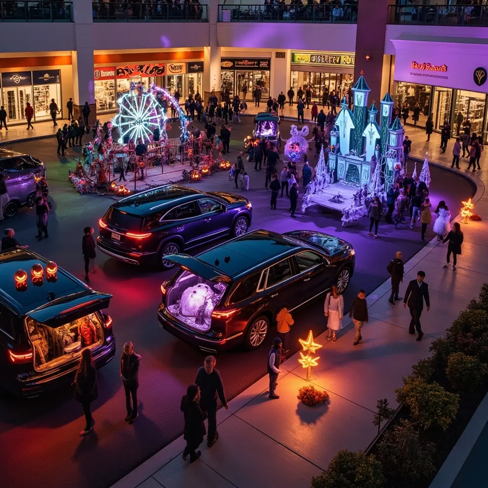 The Best Trunk-or-Treat Events Happening Near You 4 4 s local h3 the highway haunted 8217 mall