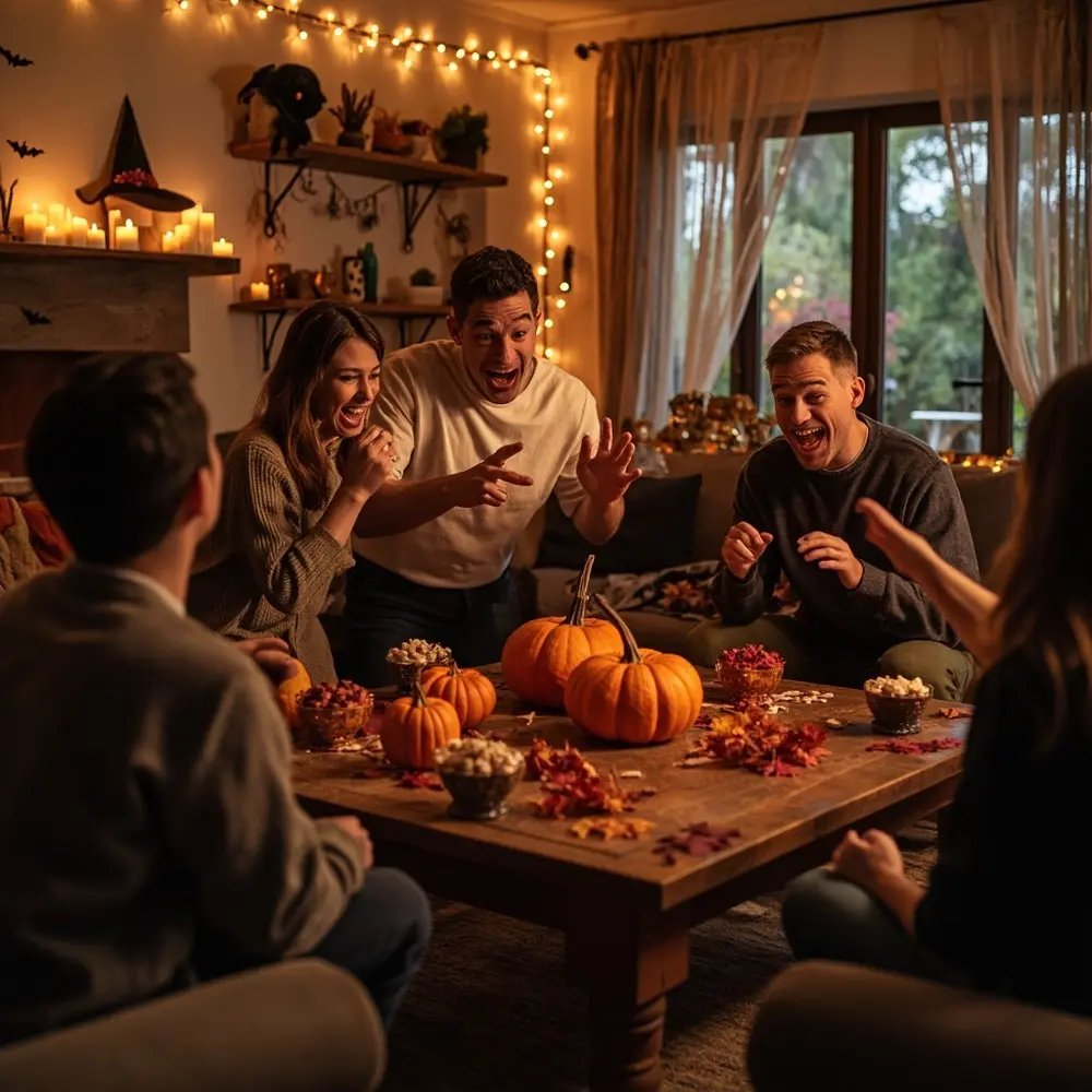 The 2025 Ultimate Guide: 60+ Fun & Creative Halloween Activities to Do at Home 16 40. Spooky Charades or Pictionary βοΈ