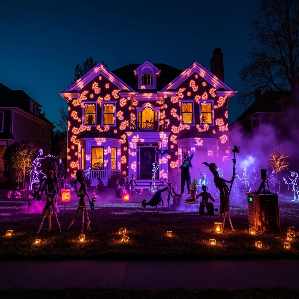A Guide to the Best Neighborhood Halloween Decorations Tour 5 Over 5 extravaganzas top h3 jaw the dropping 038
