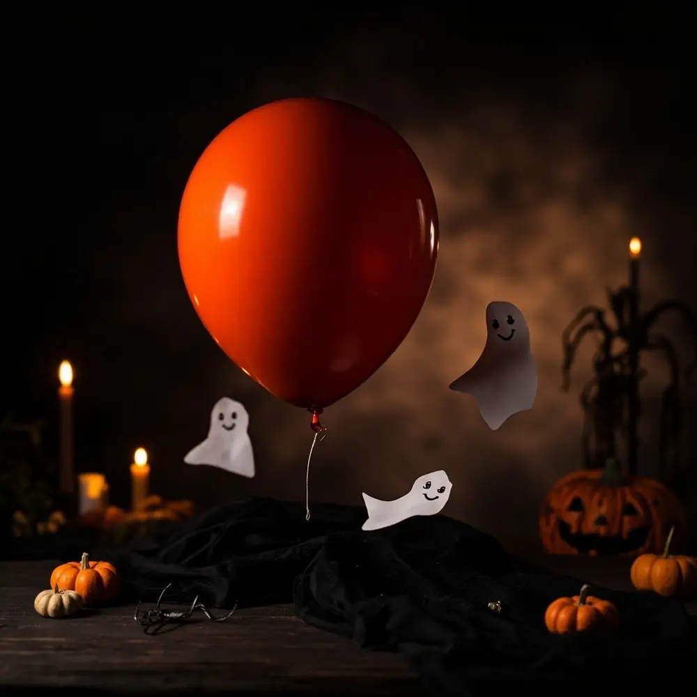 How to Make Paper Ghosts Dance with Static Electricity 5 Ghosts side while the air showing up dark mid tabletop suspended a meet inches red starting angle above paper on an table h3 balloon to floating of in about hovering image two shot are 5 strong lift from action others