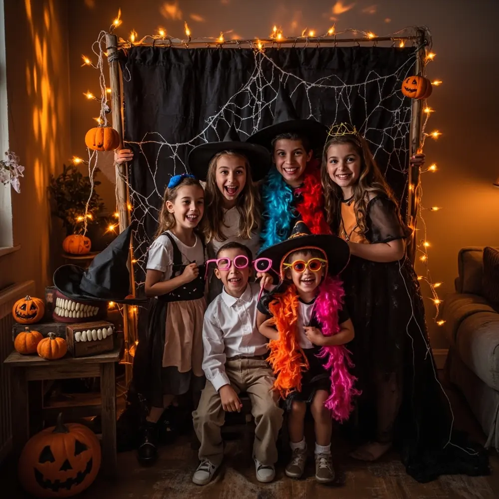 The 2025 Ultimate Guide: 60+ Fun & Creative Halloween Activities to Do at Home 19 59. Halloween Themed Photo Booth πΈ