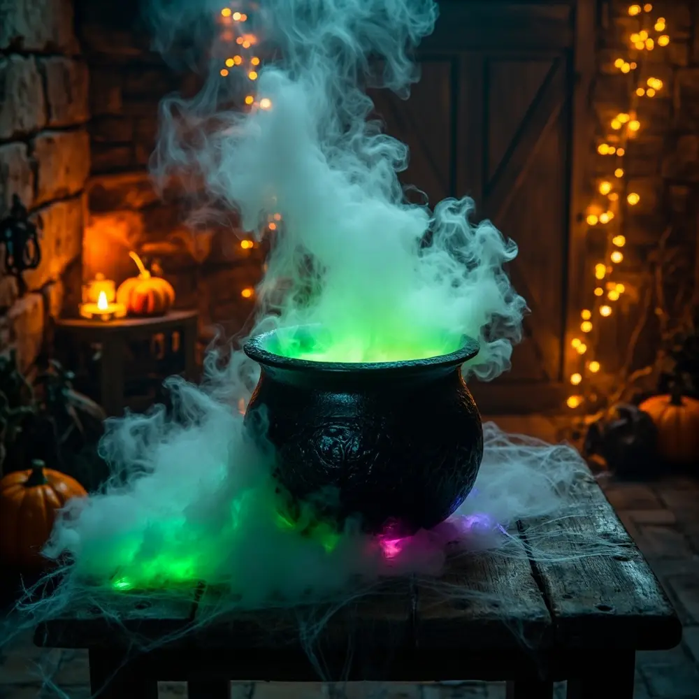 20 Mind-Blowing Halloween STEM Projects for Curious Kids (and Adults!) 6 6 bubbling h3 cauldron dry ice potions