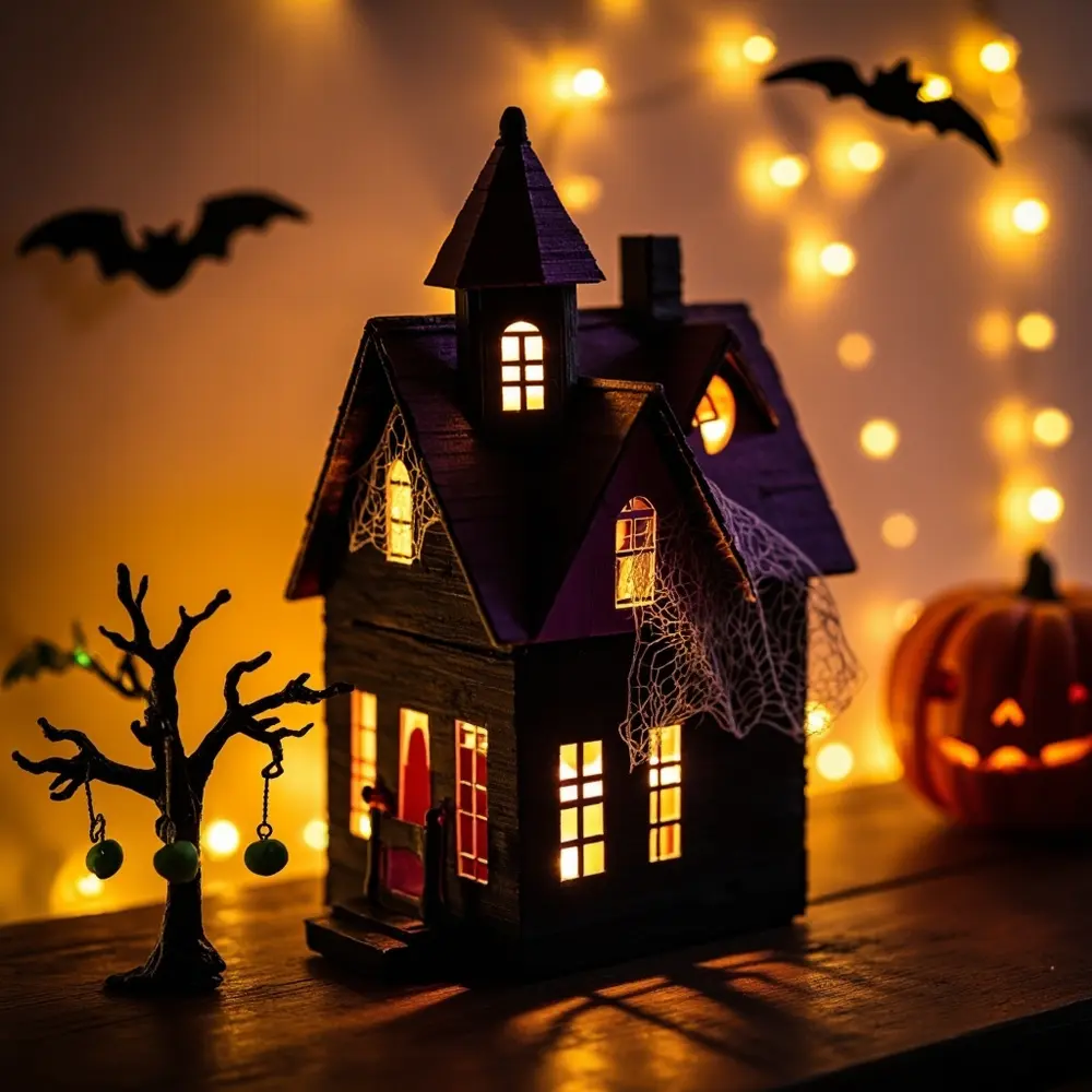 The 2025 Ultimate Guide: 60+ Fun & Creative Halloween Activities to Do at Home 5 6. Popsicle Stick Haunted House ποΈ