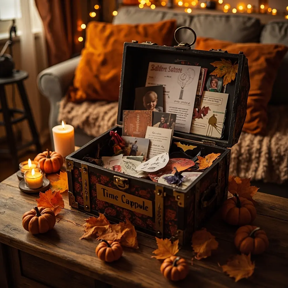 The 2025 Ultimate Guide: 60+ Fun & Creative Halloween Activities to Do at Home 20 65. Time Capsule of Halloween Memories π¦