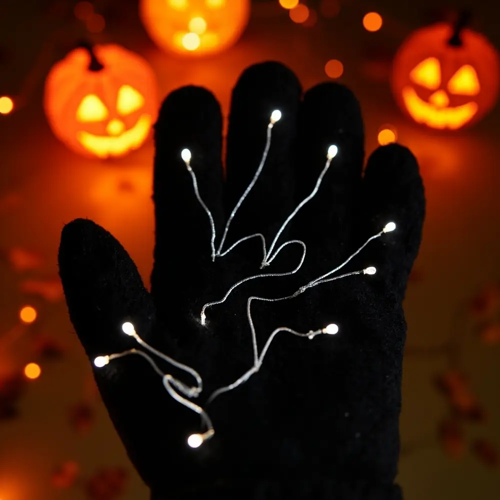 A Beginner's Guide to Making Light-Up Gloves with Wearable LED Circuits 7 Connects led view the leading showing entire legs empty one clear holder glove battery all thread a paths and h3 path to of back with image other two 7 inside both negative parallel distinct conductive positive
