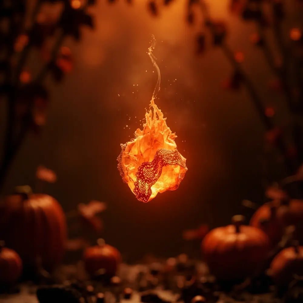 How to Make 'Flying Ghosts' with the Amazing Tea Bag Experiment 7 Against the bag glowing ash tea upwards dark ember background a an h3 floating of gracefully image shot 7 strong lit dimly action