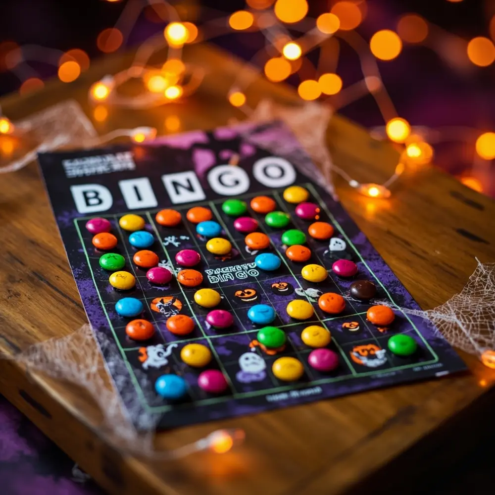How to Plan and Run a Spooky Halloween Bingo Night at Home 8 S completely demonstrating win a card 8221 8220 blackout m covered h3 with image 038 8 bingo 8217