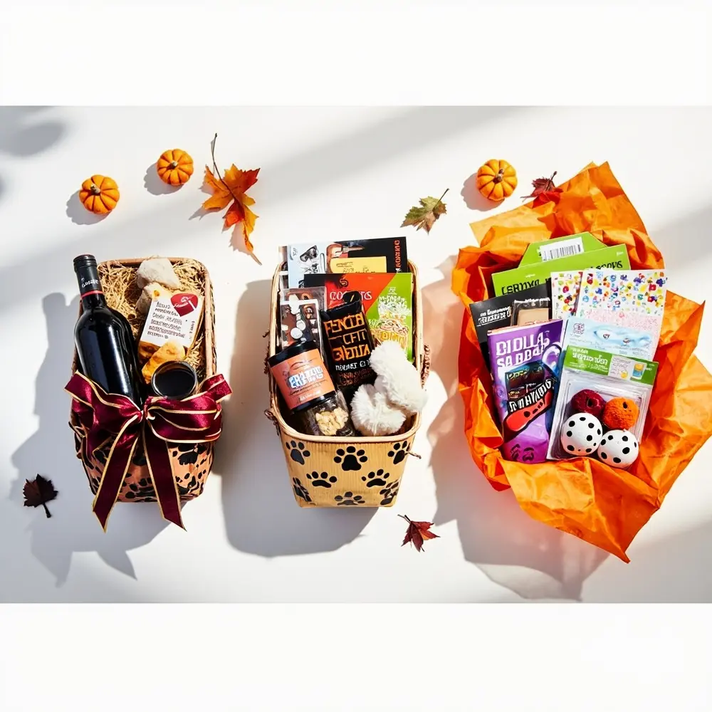 How to "Boo Your Neighbor" and Start a Community Tradition 8 Side lay s baskets one themed craft beverages a 8221 8220 kid three and h3 flat toys with adult photo image different by 8 showcasing pet boo supplies 8217