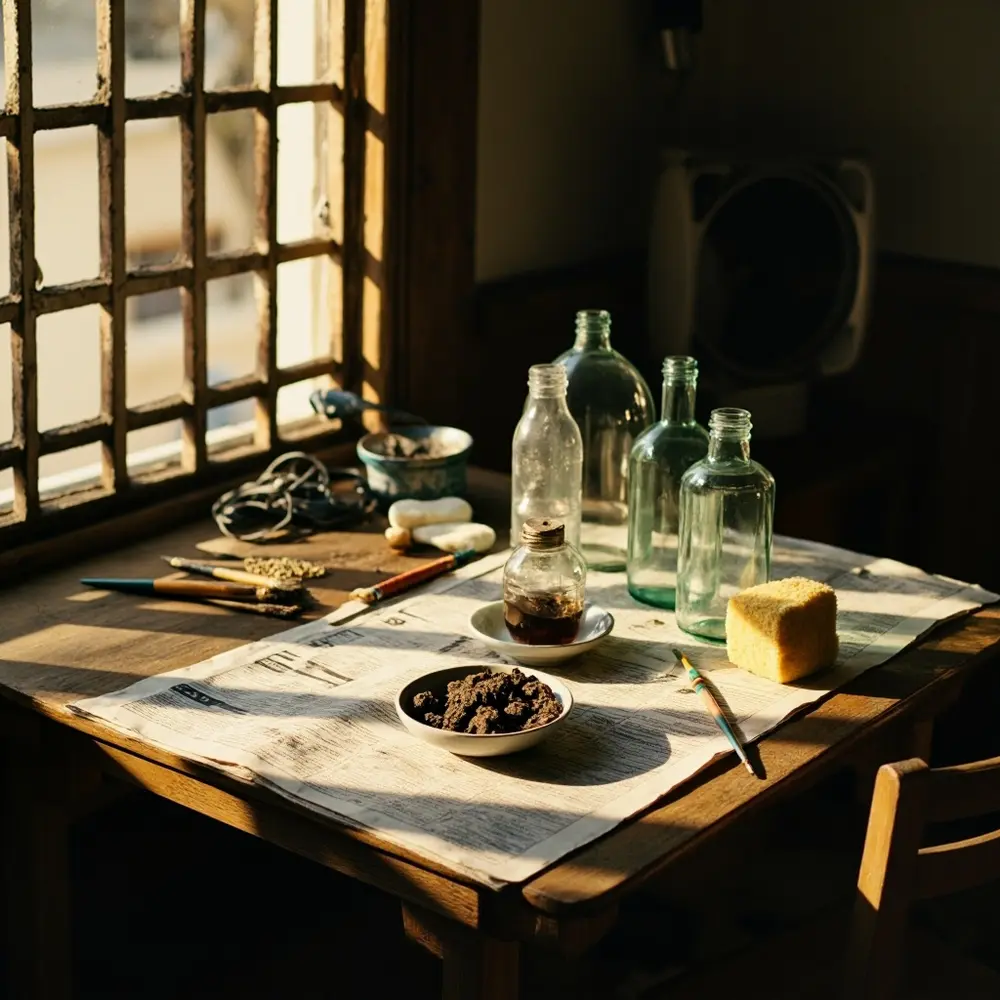 How to Create Creepy Potion Bottles and Spellbooks for a Witch's Lair 2 Initial Setup: