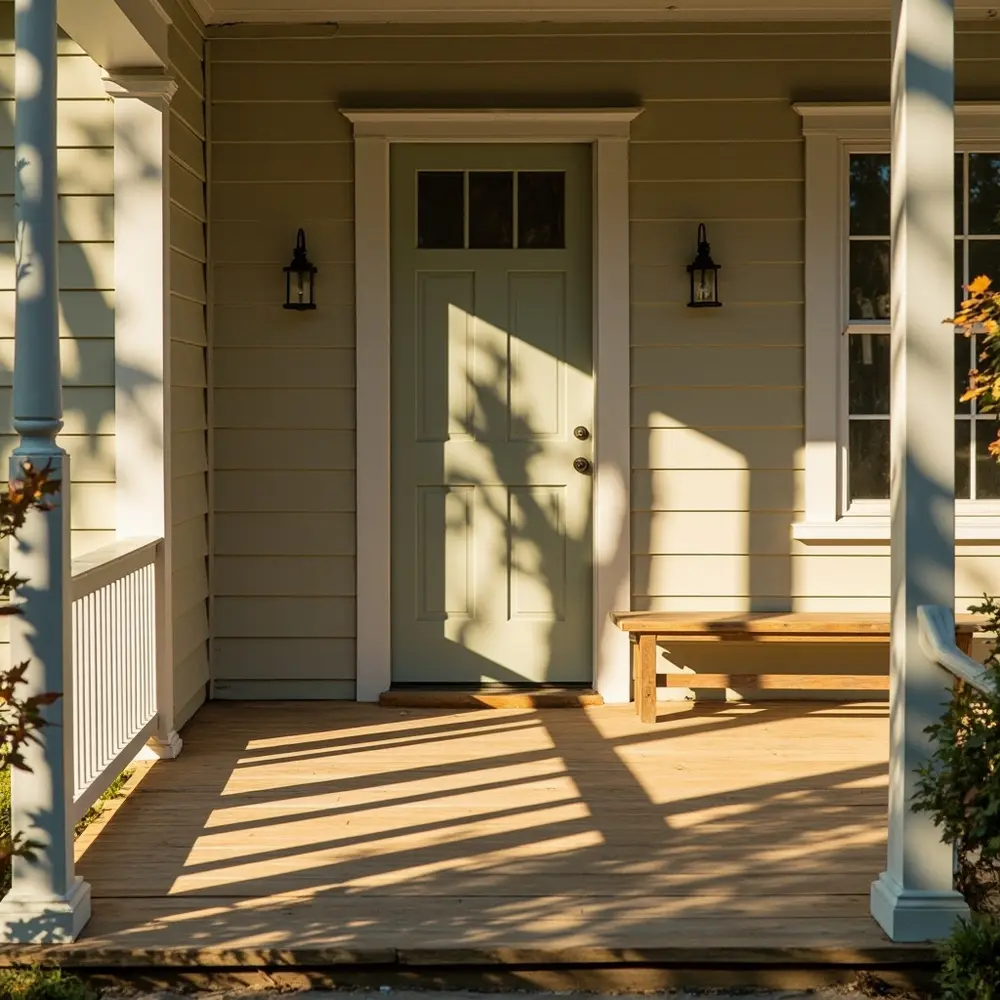 - How to Style a Farmhouse Halloween Porch with Cozy, Rustic Charm 2 Initial Setup: