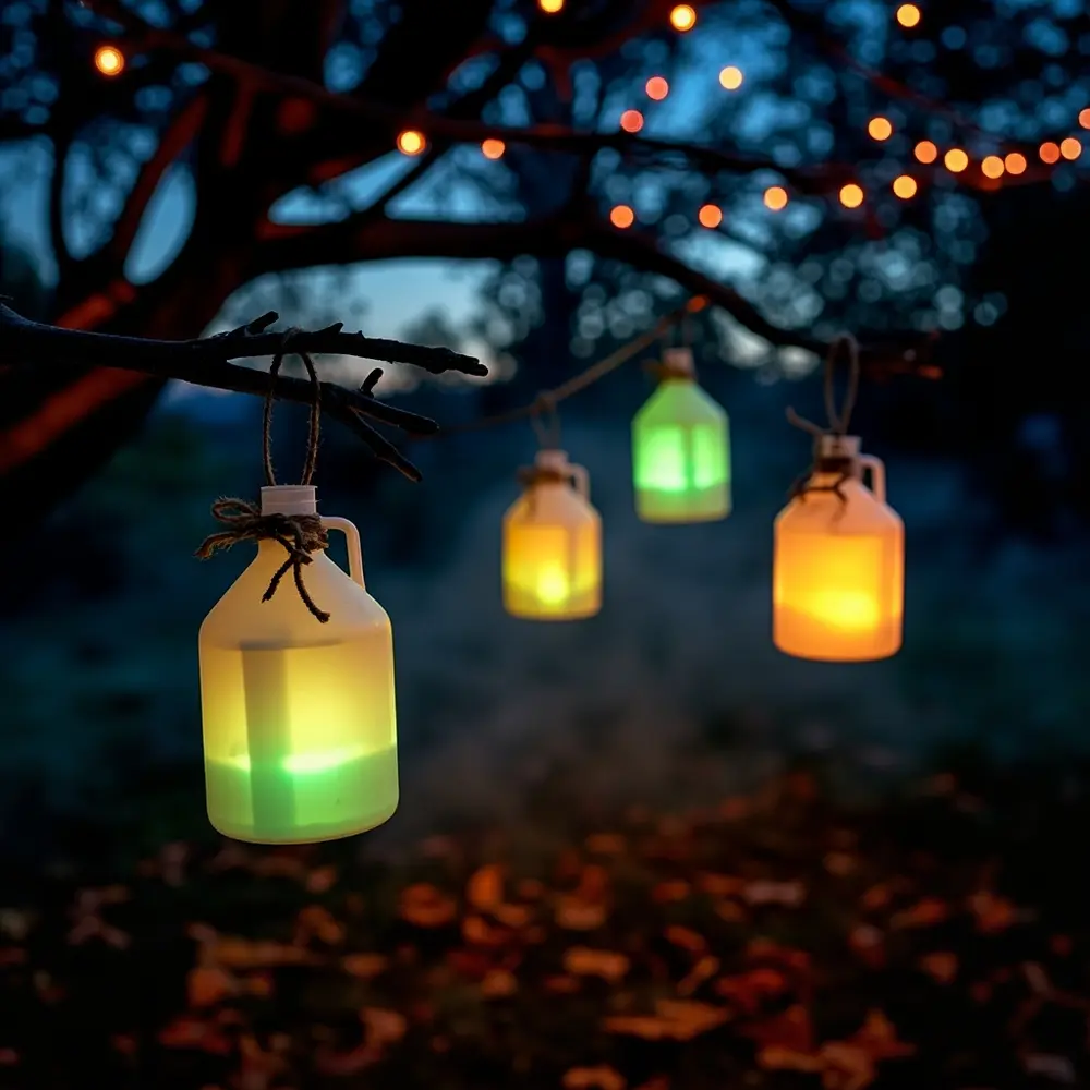 How to Make Your Own Spooky Halloween Lighting (Spirit Jugs & Mason Jars) 9 Next Steps & Making Them Even Spookier 🦇