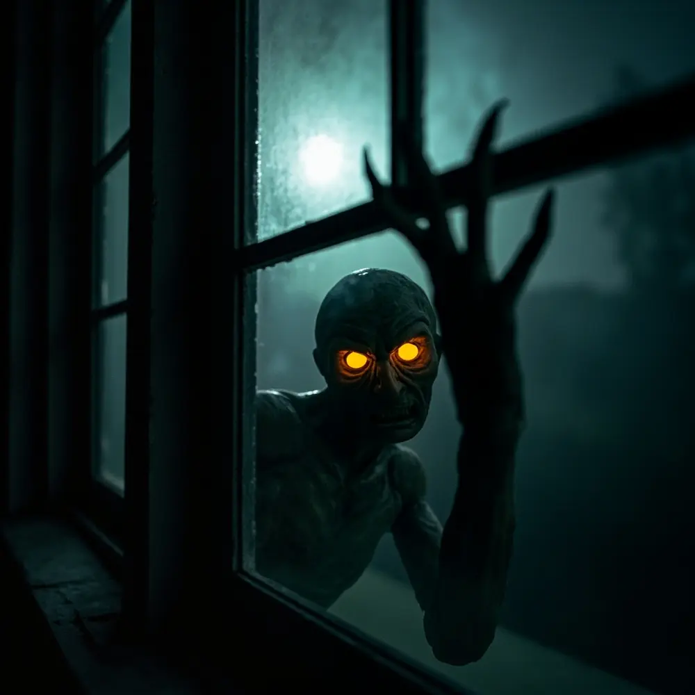 The Ultimate Guide to Halloween Decorations in 2025: 60+ Ideas for Every Style, Budget, and Home 9 Peeking creature