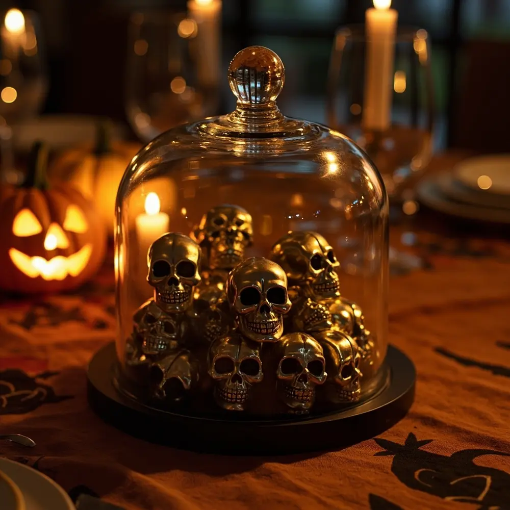 Skull centerpiece