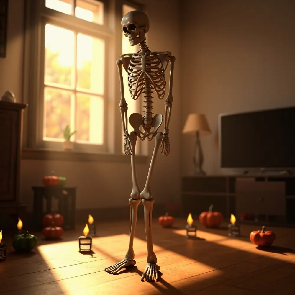How to Pose Skeletons for Maximum Spooky (and Funny) Effect 4 Step 1 – Finding the Center of Gravity