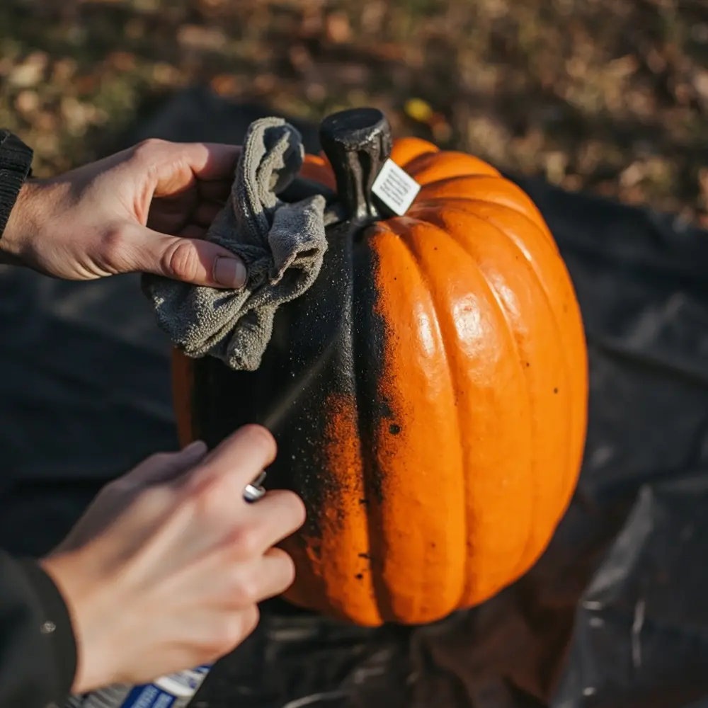 How to Turn Dollar Store Finds into High-End Halloween Decor 3 Step 1 – The Prep & Prime Foundation