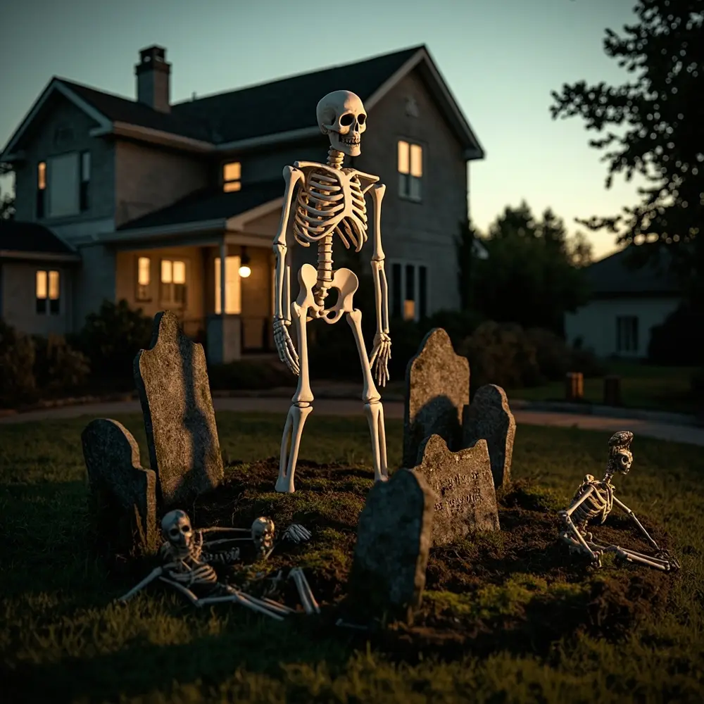 How to Get the Most Out of Your Store-Bought Halloween Props 4 Step 2 – Create a Focal Point and Tell a Story