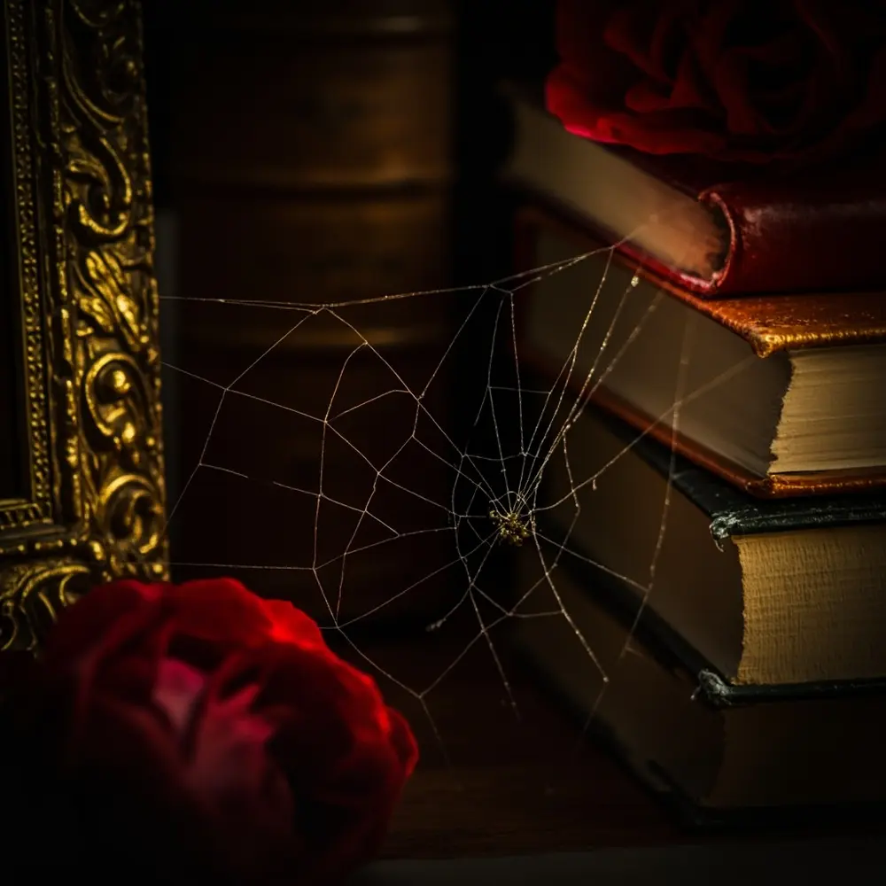- How to Decorate with Spiders and Cobwebs in a Chic Way 4 Step 2 – Drape and Catch for an Organic Look