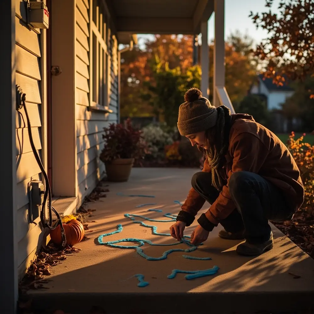 How to Safely Use Fake Candles and String Lights in Your Halloween Decor 3 Step 2 – Plan Your Power Layout