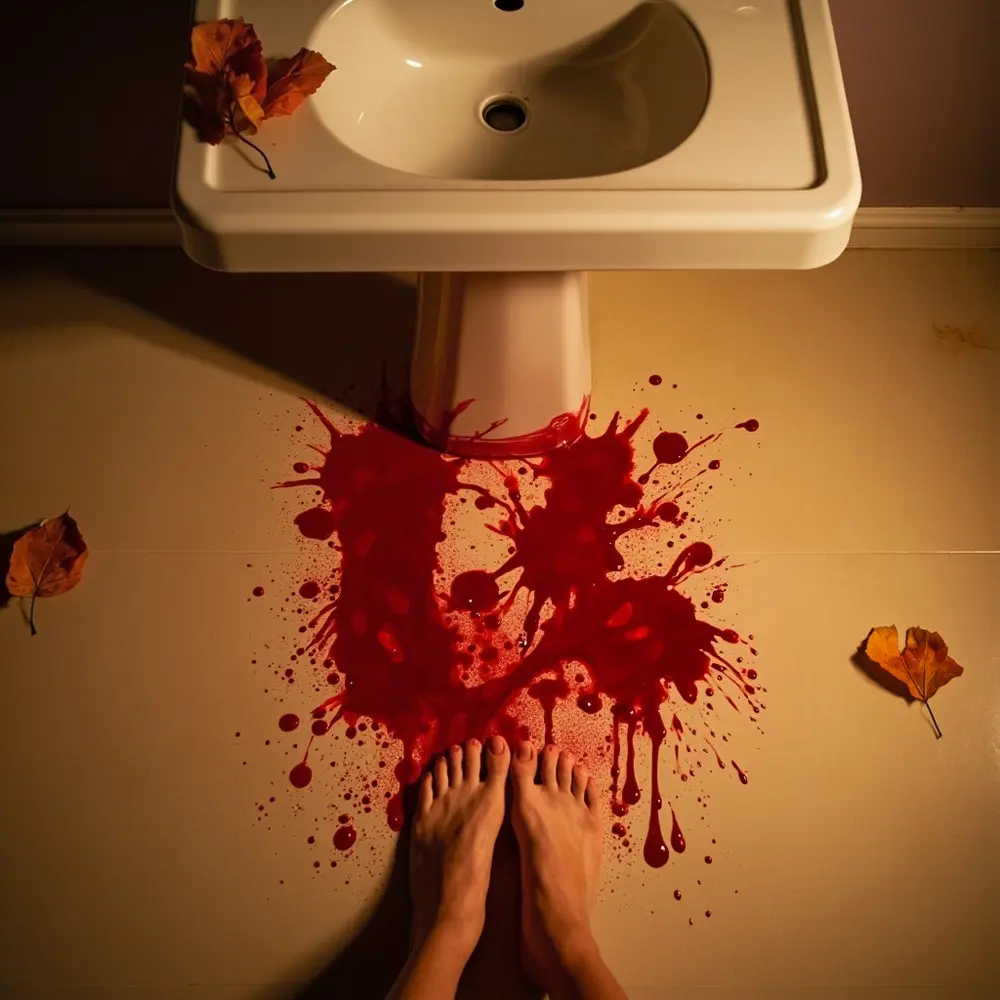 How to Add Frightfully Fun Decor to Your Bathroom 5 Step 3 – Add a Frightful Floor Surprise